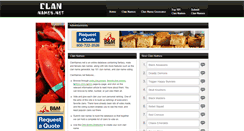 Desktop Screenshot of clannames.net